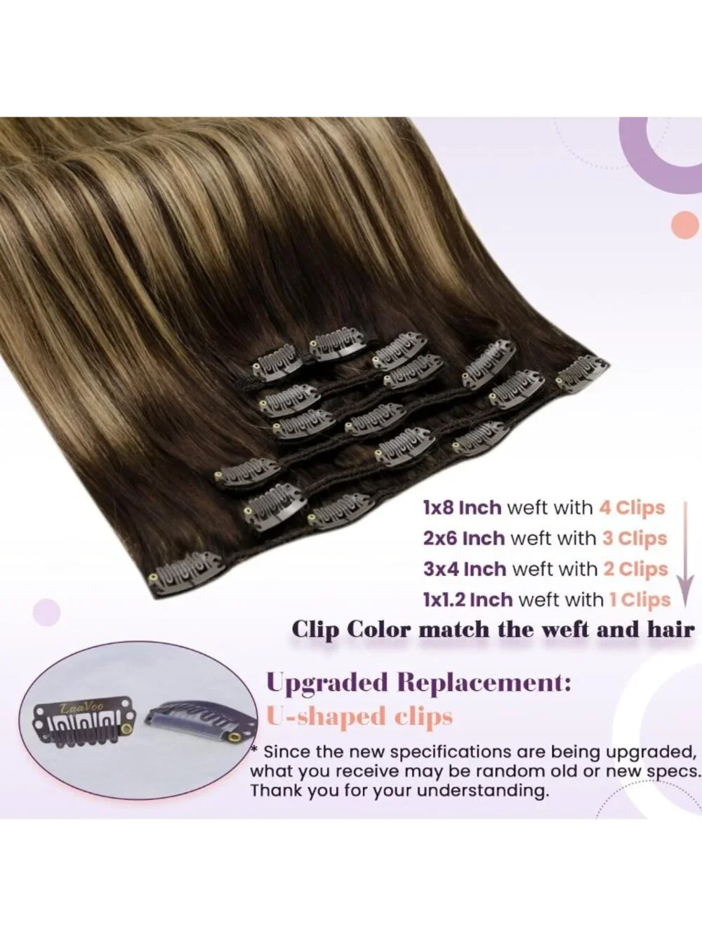 16 Inch Human Hair Clip-In Extensions for Special Occasions - Easy & Glamorous!